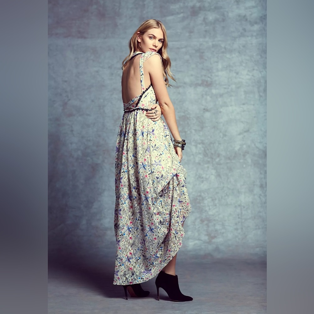 Free People Cherry Blossom Maxi Dress - Picture 4 of 4